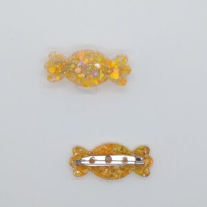 Broche résine Bonbon
