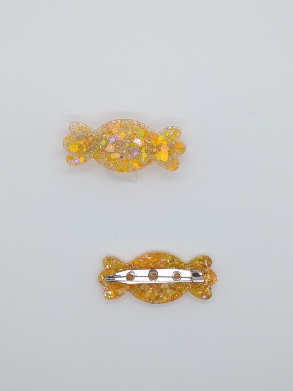 Broche résine Bonbon