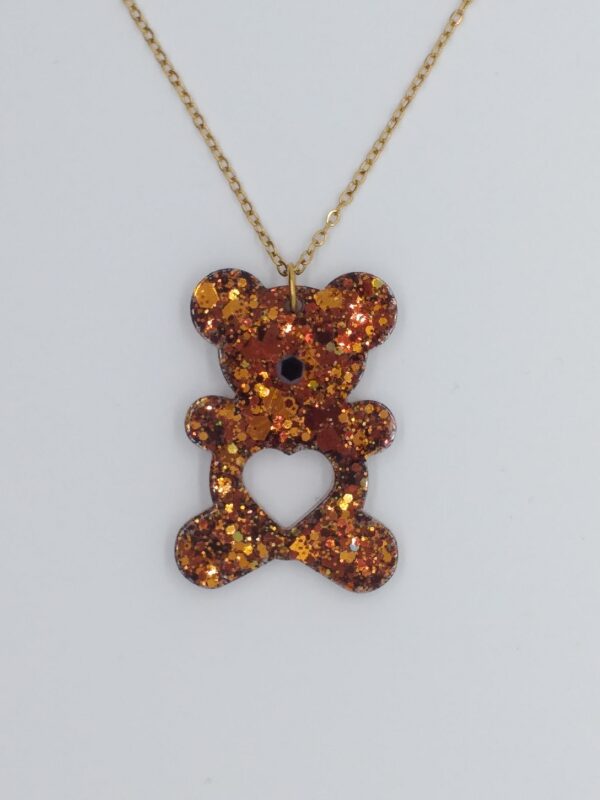 Collier ourson coeur – Image 3